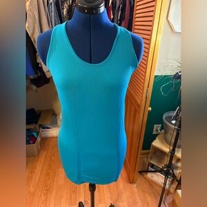 Yogalicious Teal Tank Top